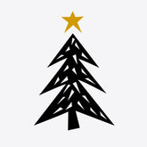Weihnacht Tanne – WaldBaden – Postkarte